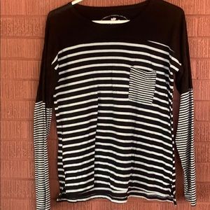 Poof! Striped long sleeve